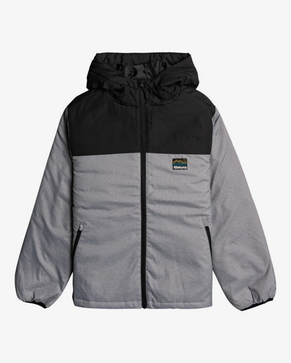 0 Bus Stop - Wasserabweisende Jacke für Jungen Grau Z2JK10BIF1 Billabong