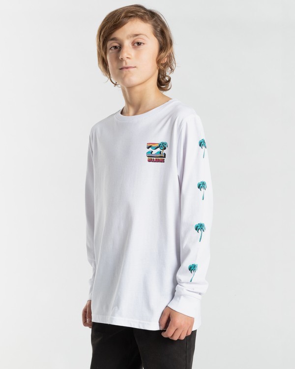 2 BBTV - Longsleeve für Jungen Weiss Z2LS06BIF1 Billabong