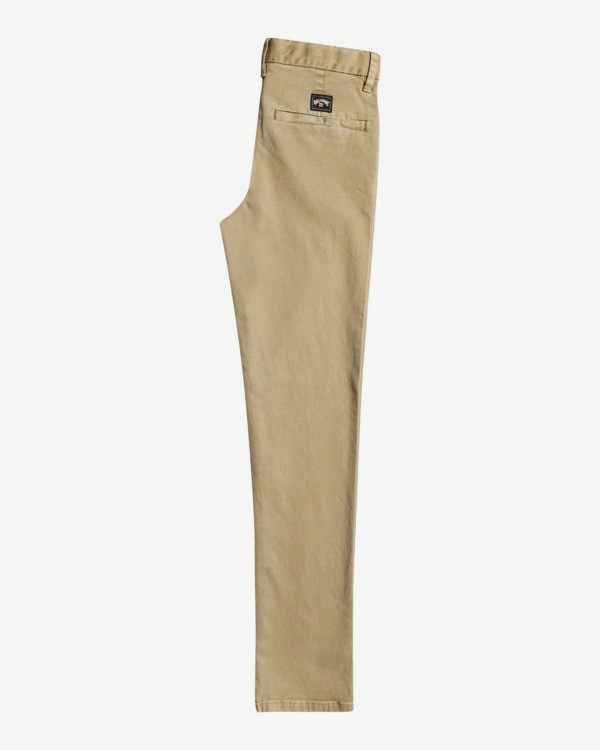 9 73 - Chinos for Boys 8 - 14 Grey Z2PT11BIF1 Billabong
