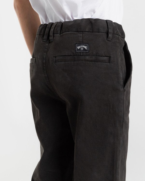 4 73 - Chinos for Boys 8 - 14 Black Z2PT11BIF1 Billabong