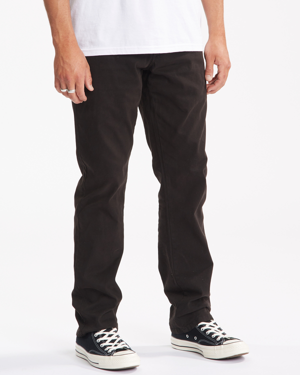 6 73 - Chinos for Boys 8 - 14 Black Z2PT11BIF1 Billabong