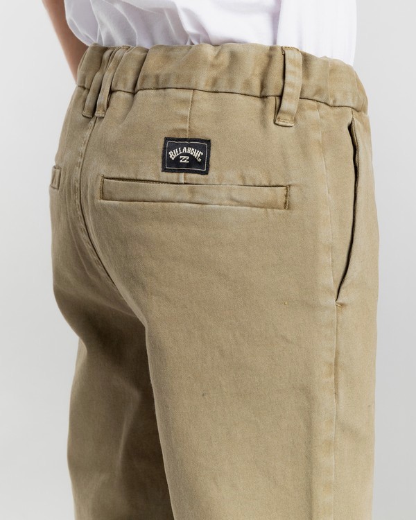 5 73 - Chinos for Boys 8 - 14 Grey Z2PT11BIF1 Billabong