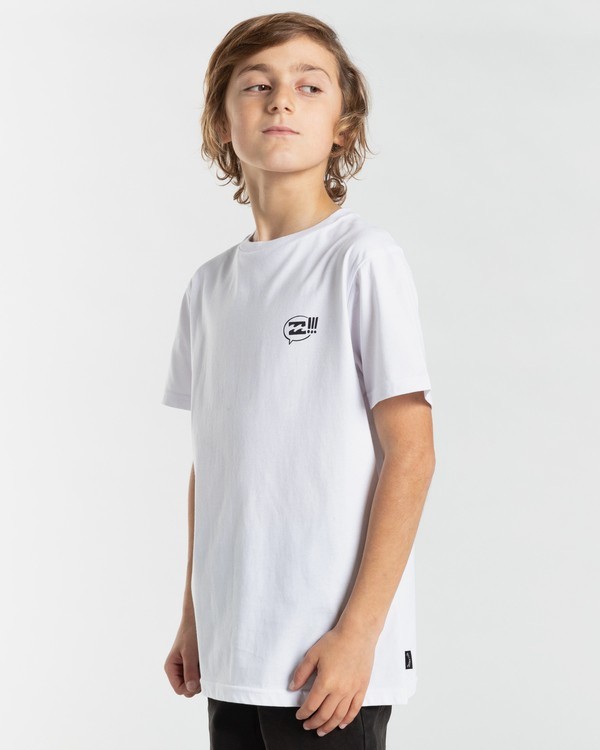 4 Get Pitted - T-Shirt for Boys White Z2SS14BIF1 Billabong