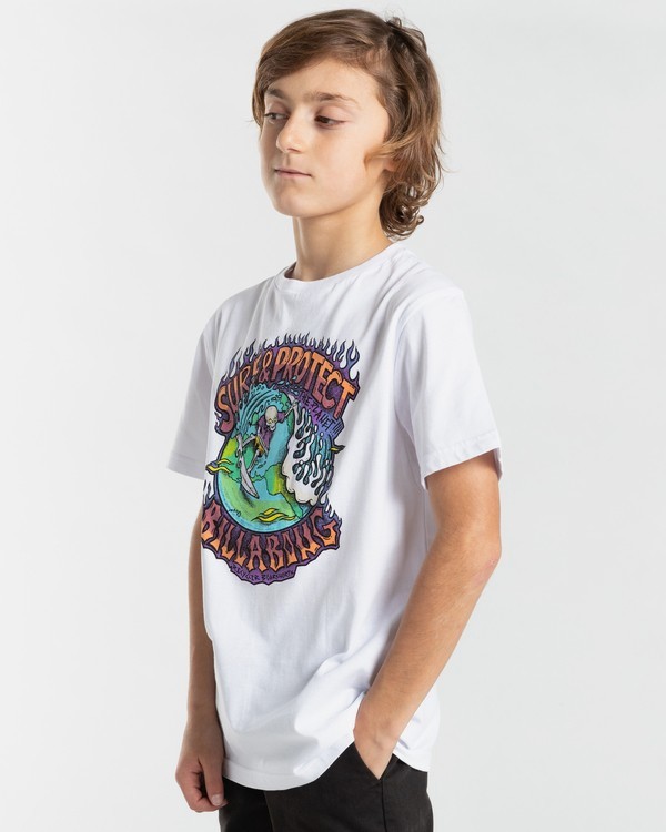 1 Surf N Protect - T-Shirt for Boys White Z2SS15BIF1 Billabong
