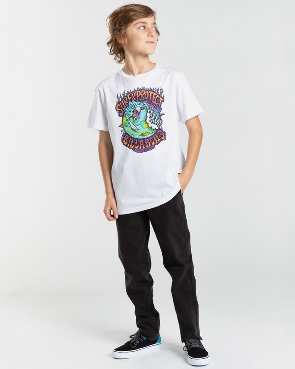 2 Surf N Protect - T-Shirt for Boys White Z2SS15BIF1 Billabong