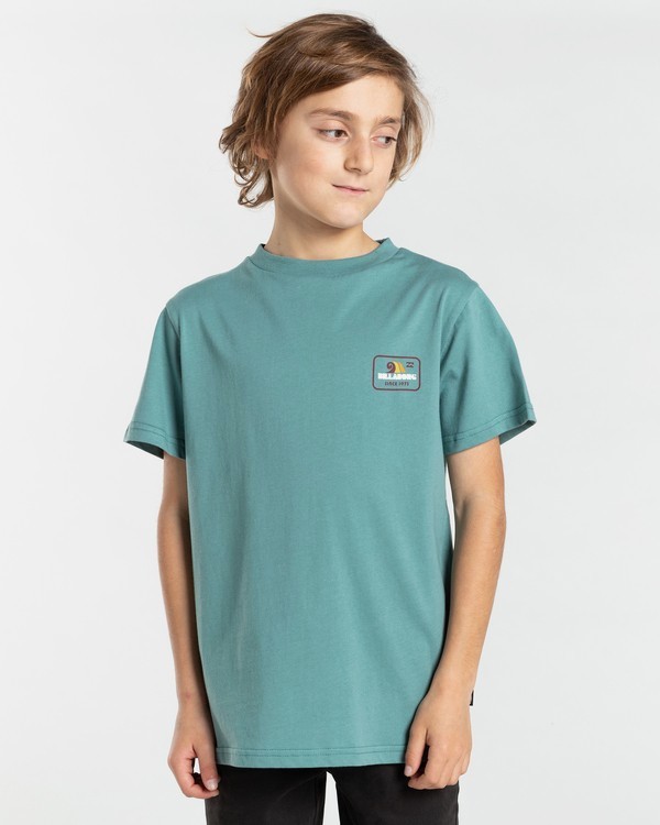 0 Walled - T-Shirt für Jungen Blau Z2SS17BIF1 Billabong
