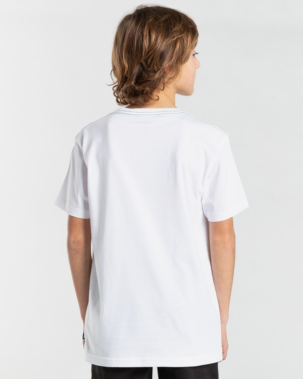 1 Double Head - T- shirt voor Jongens 8 - 14 White Z2SS20BIF1 Billabong