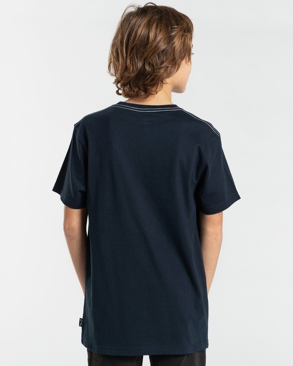1 Double Head - T- Shirt for Boys 8 - 14 Blue Z2SS20BIF1 Billabong