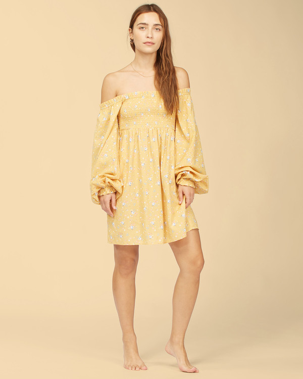 3 Wrangler Bellflower - Kleid f&uuml;r Frauen Blau Z3DR28BIF1 Billabong