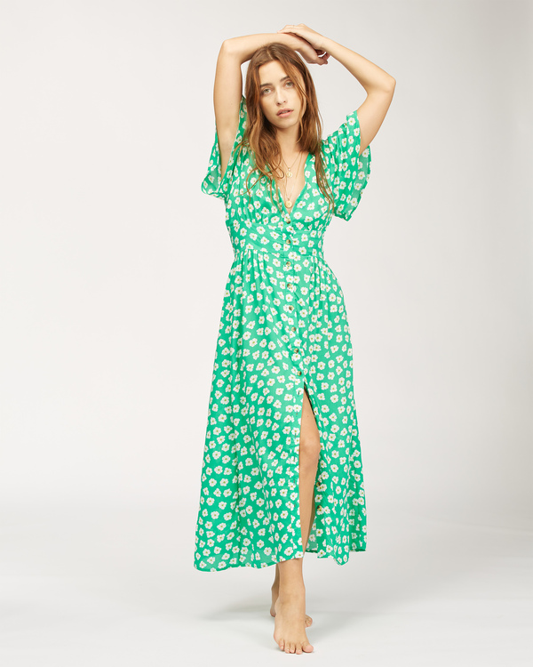 4 Wrangler Floral Dream - Robe midi pour Femme Violet Z3DR33BIF1 Billabong