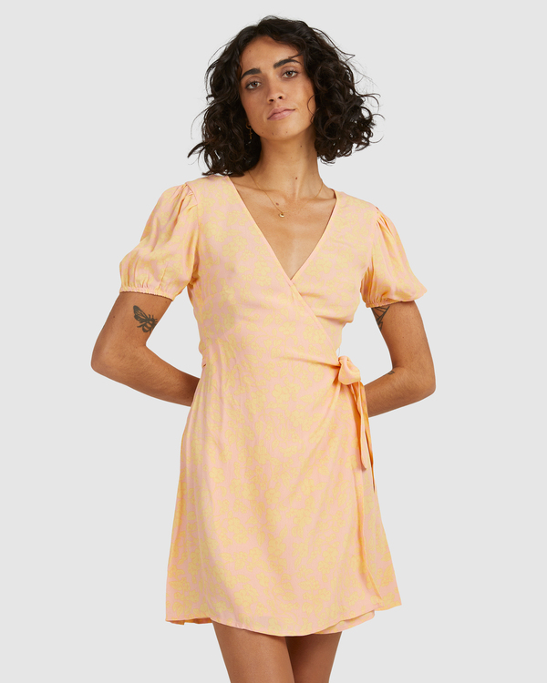 2 Hot Tropics - Vestido Envolvente para Mujer  Z3DR50BIF1 Billabong