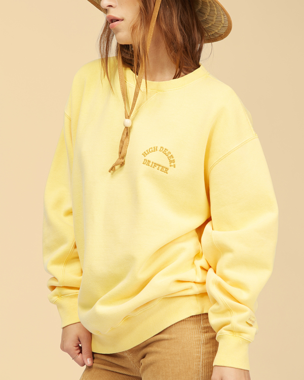 6 Wrangler Wayward - Sudadera para Mujer Amarillo Z3FL22BIF1 Billabong