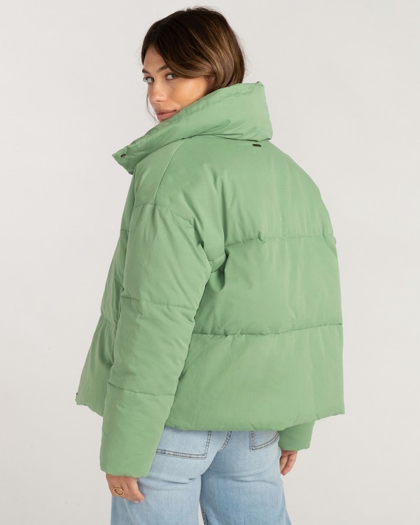 2 Good Friends - Chaqueta tipo plumón para Mujer Verde Z3JK19BIF1 Billabong
