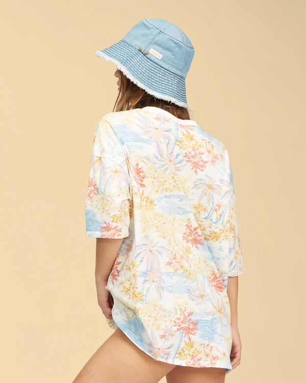 4 Wrangler Western Shores - T-Shirt f&uuml;r Frauen Braun Z3KT20BIF1 Billabong