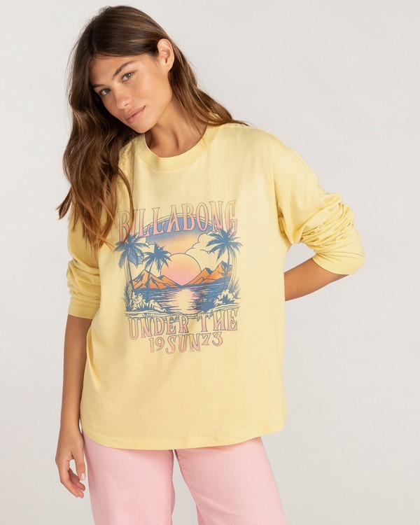 0 Off To The Beach - T-shirt manches longues pour Femme  Z3LS06BIF1 Billabong