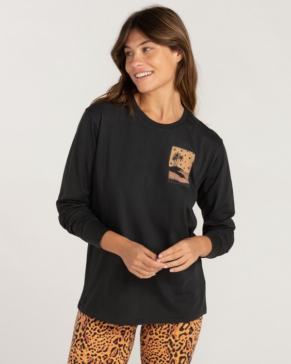 0 Bliss Stars - Long Sleeve T-Shirt for Women  Z3LS09BIF1 Billabong
