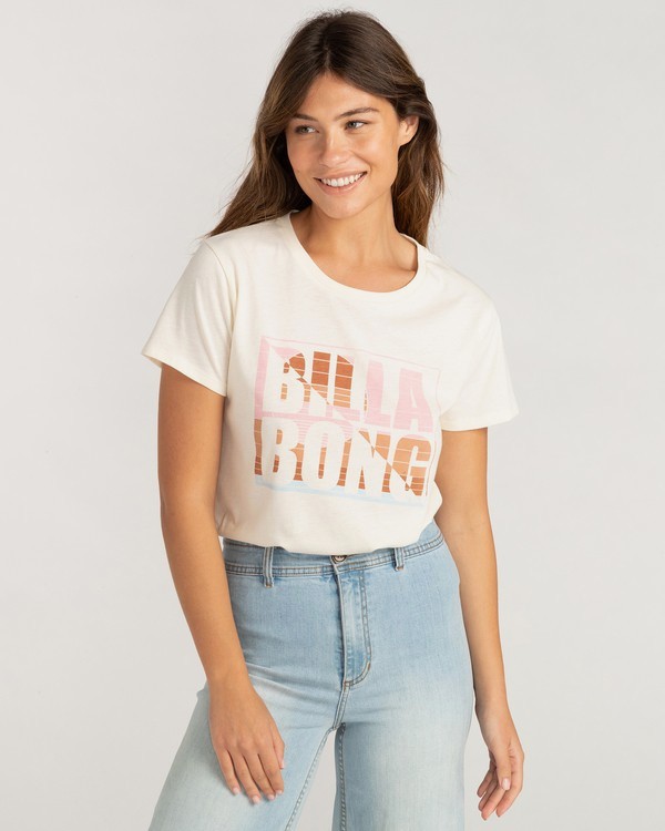 0 Sunset Block - T-Shirt for Women Brown Z3SS10BIF1 Billabong