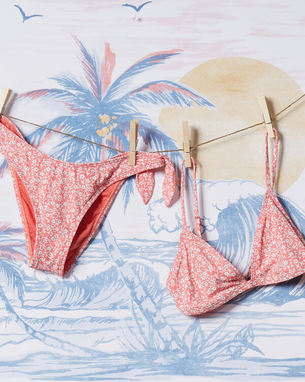 2 Wrangler Lil One - Bikinioberteil f&uuml;r Frauen Rot Z3ST09BIF1 Billabong