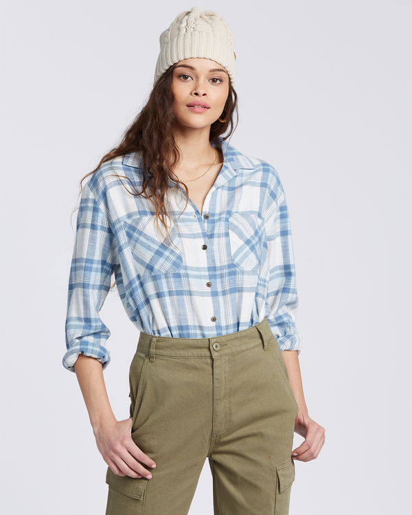 4 East Light - Long Sleeve Shirt for Women Blue Z3TP12BIF1 Billabong