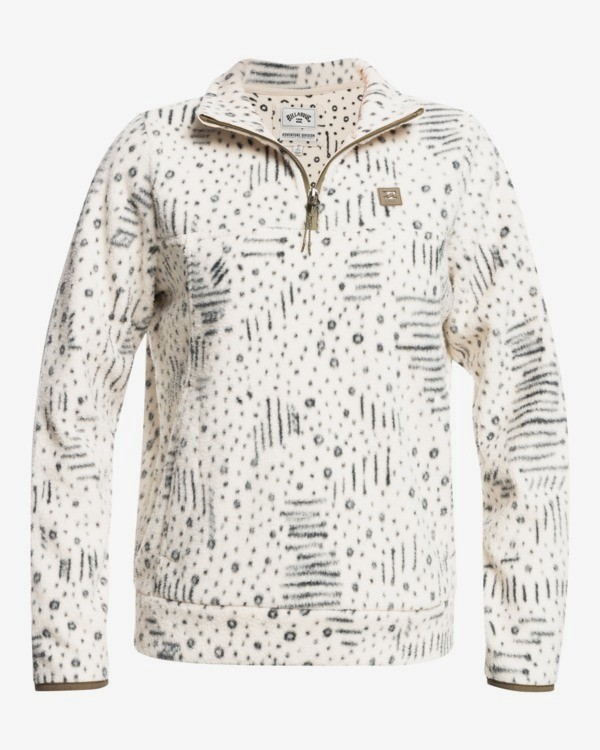 4 Boundary - Polaire pour Femme Blanc Z3WA02BIF1 Billabong
