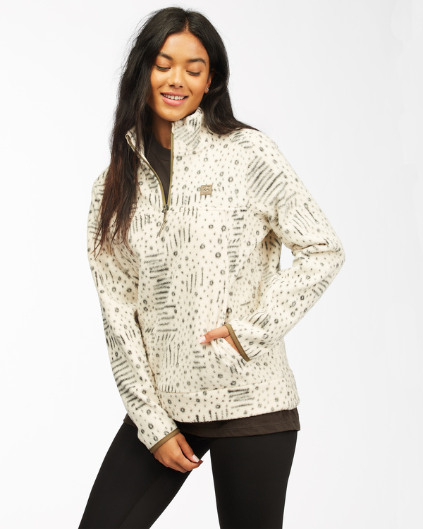 3 Boundary - Polaire pour Femme Blanc Z3WA02BIF1 Billabong