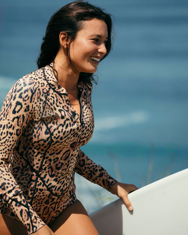 0 2mm Salty Dayz  - Fato de surf de calção com fecho na frente para Mulher  Z42G12BIF1 Billabong