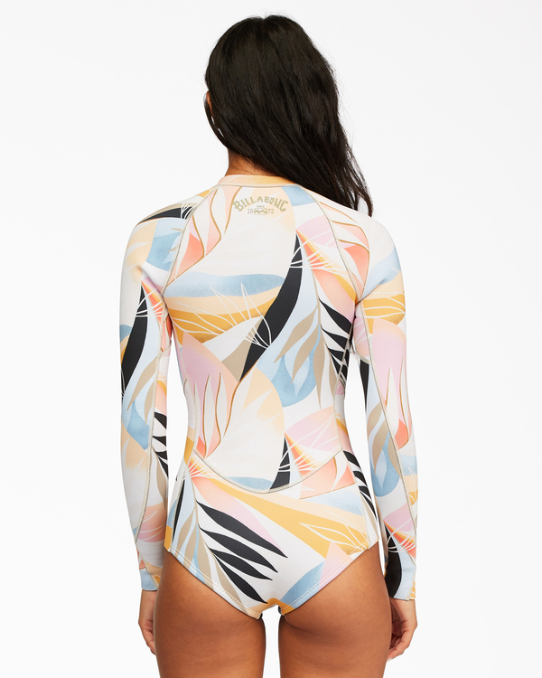 3 2mm Salty Dayz  - Springsuit Front Zip pour Femme Rouge Z42G16BIF1 Billabong