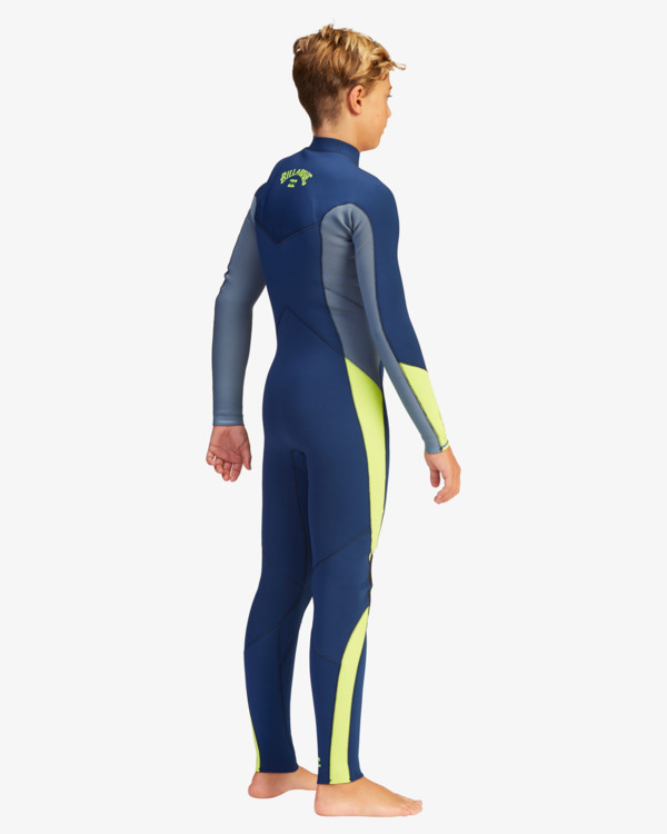 4 3/2mm Absolute  - Traje de Surf con Cremallera en el Pecho para Chicos 8 - 14 Azul Z43B13BIF1 Billabong