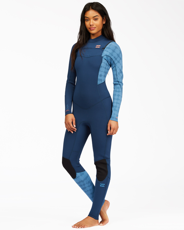1 3/2mm Synergy  - Combinaison Chest Zip pour Femme Bleu Z43G14BIF1 Billabong