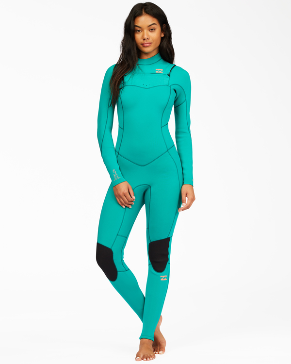 0 3/2mm Synergy  - Combinaison Chest Zip pour Femme Vert Z43G14BIF1 Billabong
