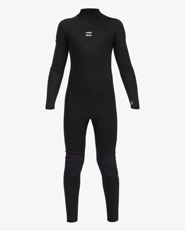 0 3/2m Intruder - Back-Zip-Neoprenanzug für Männer Schwarz Z43M91BIP2 Billabong