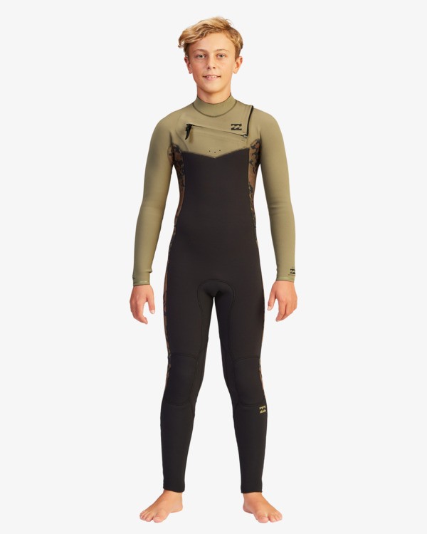 売上実績NO.1 Wetsuit Zip Chest - Pro Revolution 4/3mm for Billabong | Boys Lサイズ