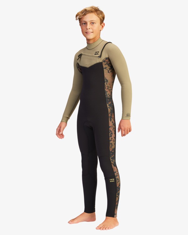 3/2mm Synergy - Chest Zip Wetsuit for Women | Billabong