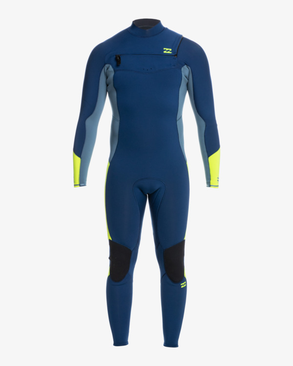 0 4/3mm Absolute  - Combinaison Chest Zip pour Gar&ccedil;on 8 - 14 Bleu Z44B13BIF1 Billabong