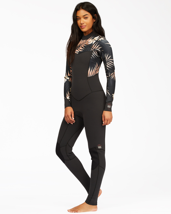 1 4/3mm Salty Dayz - Chest Zip Wetsuit for Women Black Z44G10BIF1 Billabong