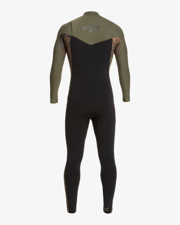 1 4/3mm Revolution 2021 - Combinaison Chest Zip pour Homme Marron Z44M15BIF1 Billabong