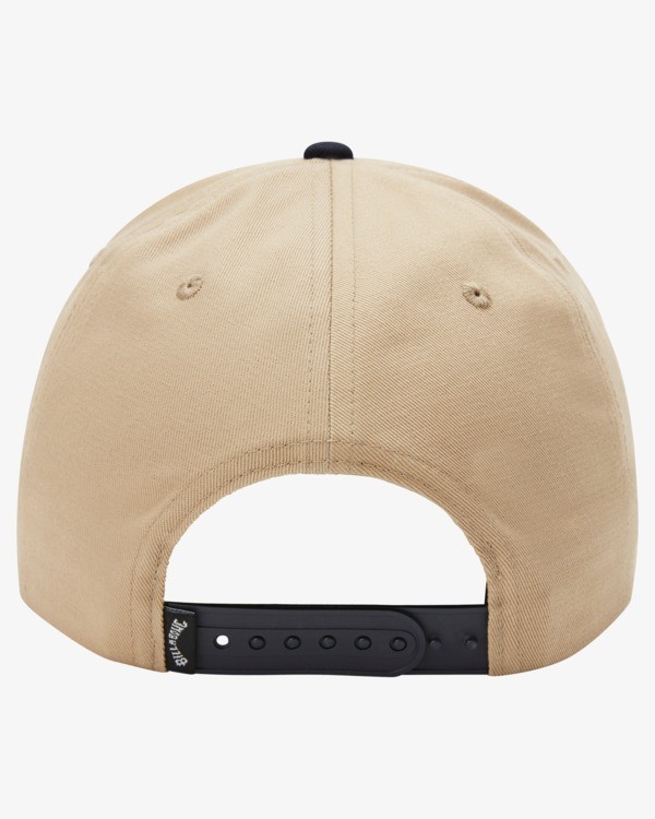 3 Walled - Casquette Snapback pour Homme Beige Z5CM12BIF1 Billabong