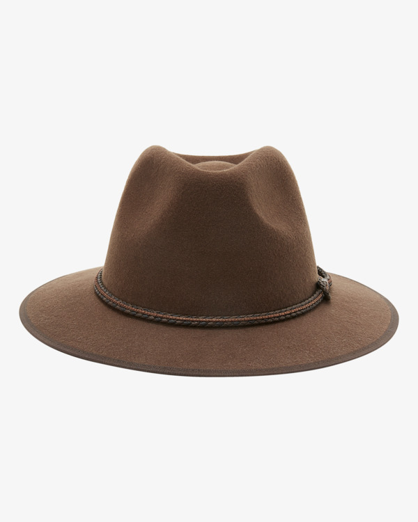 1 Wrangler Nash - Fedora Hat for Men Multi Z5HT01BIF1 Billabong