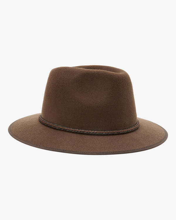 2 Wrangler Nash - Fedora Hat for Men Multi Z5HT01BIF1 Billabong