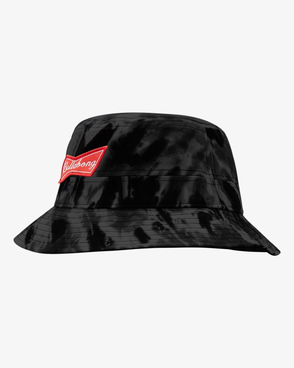 Bud Bow - Reversible Bucket Hat for Men - Men's Black Reversible