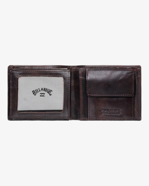 1 DBAH - Portefeuille en cuir pour Homme Marron Z5LW05BIF1 Billabong