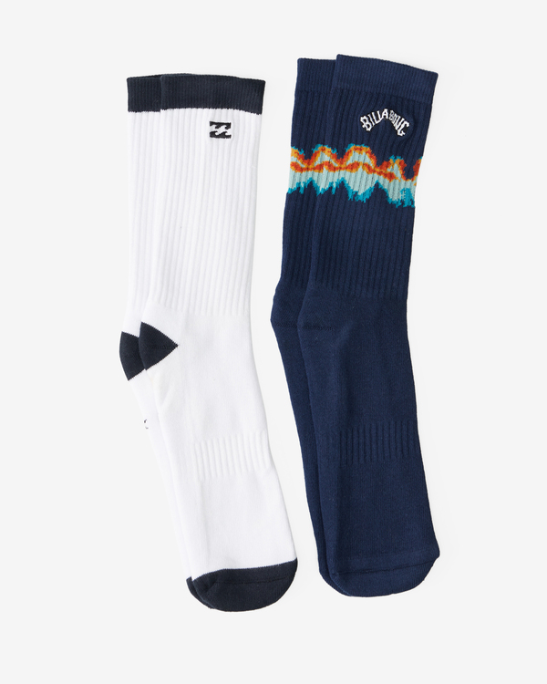 0 Tie Dye - Chaussettes pour Homme Bleu Z5SO06BIF1 Billabong