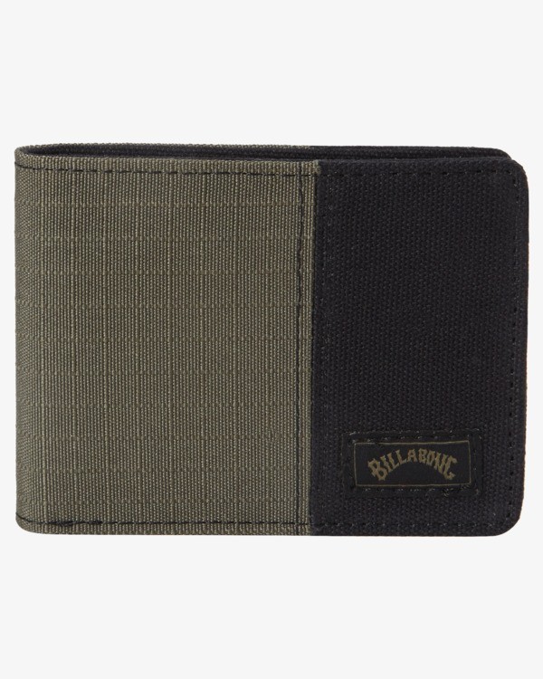 0 Tides - Cartera para Hombre Marron Z5WM10BIF1 Billabong