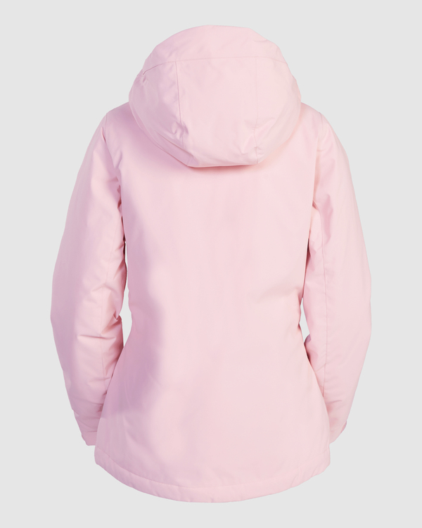 Blush pink ski jacket sale