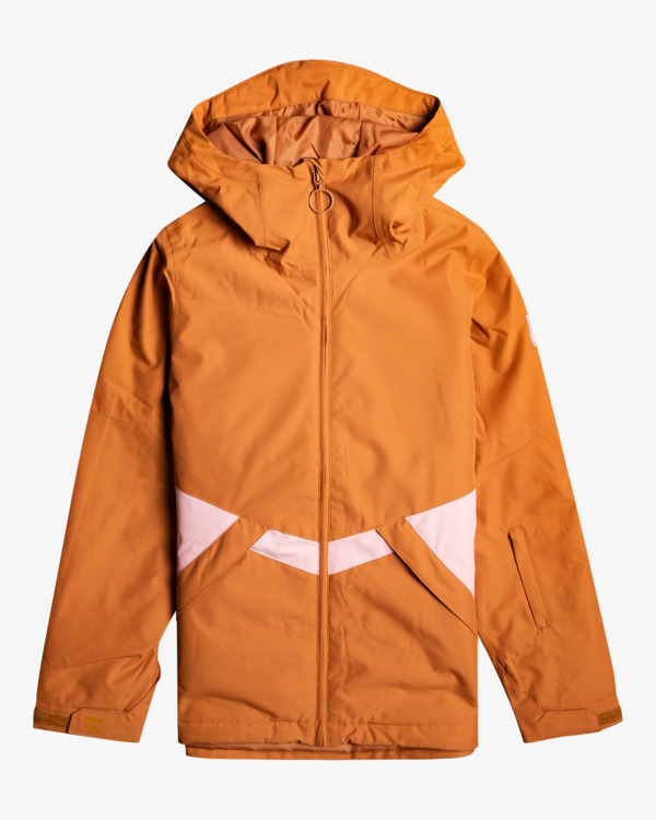 Womens orange snowboard jacket sale