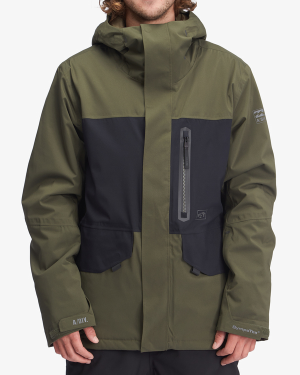 0 Delta SYMPATEX® - Snowboard-/Skijacke für Männer Grün Z6JM24BIF1 Billabong