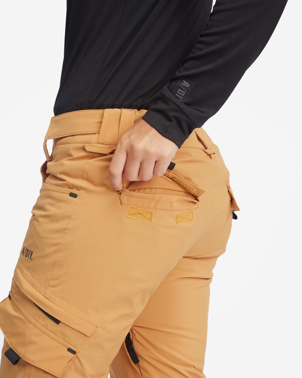 Nela - Snowboard/Ski Pants for Women - Women's Yellow Snowboard