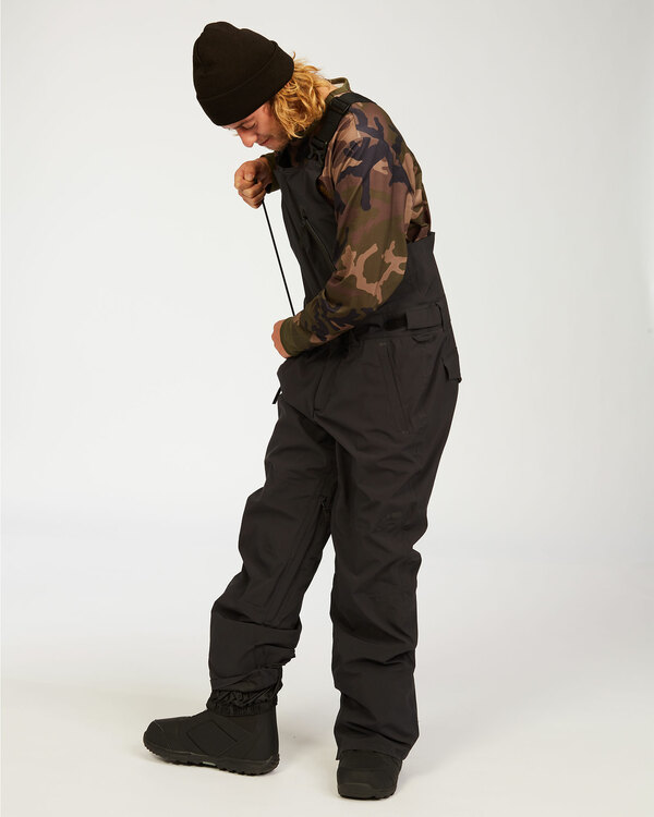 1 North West Sympatex® - Calças estilo jardineiras para a neve para Homem Preto Z6PM11BIF1 Billabong