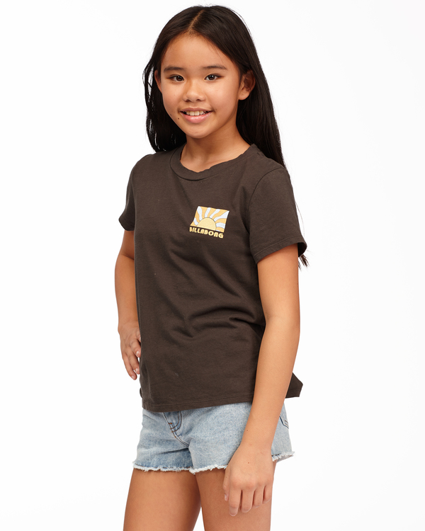 1 Wildflowers - Camiseta para Chicas adolescentes Negro Z8SS03BIF1 Billabong