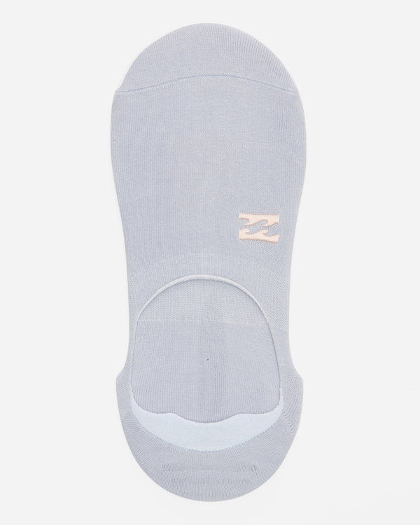 2 Core No Show - Invisible Socks for Women Blue Z9SO01BIF1 Billabong